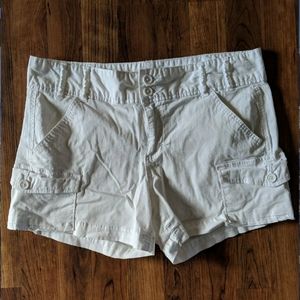 White Calvin Klein Shorts size 12